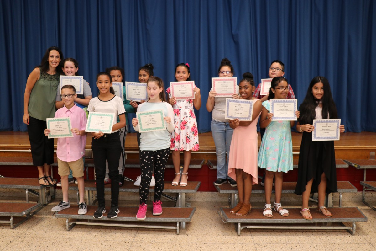 Meadow Hill School Celebrates 5th Grade Moving Up Ceremony Meadow